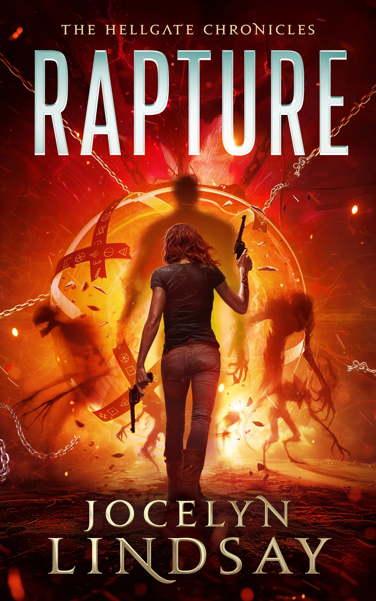 Rapture book cover, by Jocelyn Lindsay
