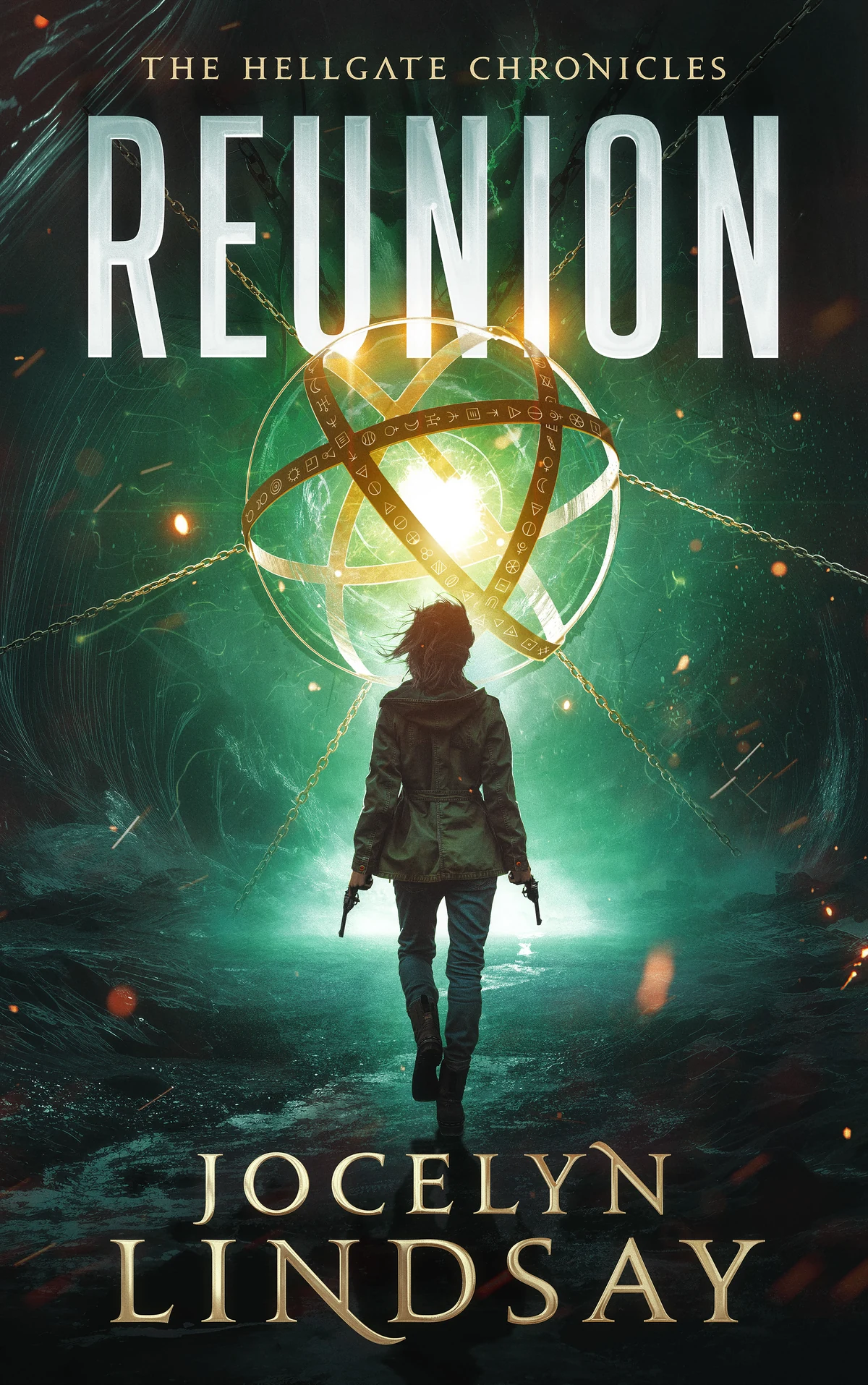 Reunion book cover, by Jocelyn Lindsay